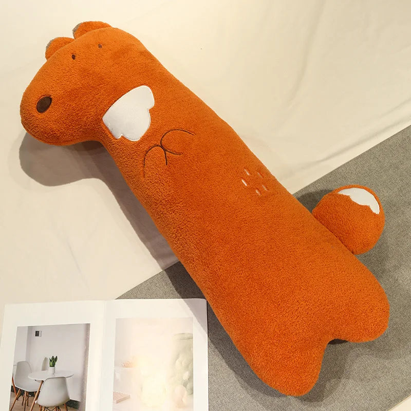 Peluches Longues Lapin Renard Loup pour Enfants