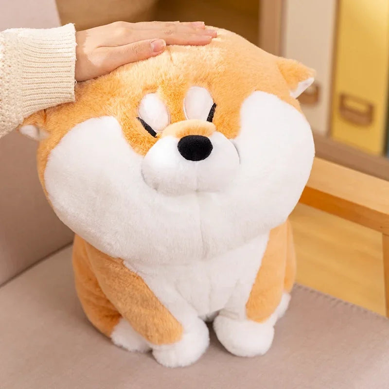 Peluche Chien Akita Shiba Inu Jouet Kawaii pour enfants et collectionneurs