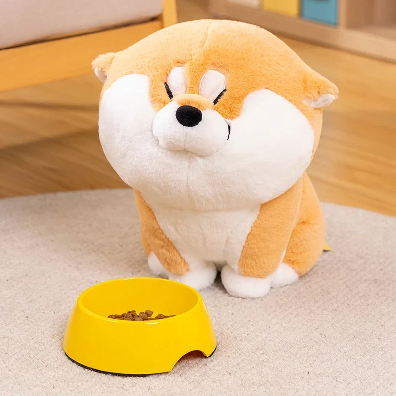 Peluche Chien Akita Shiba Inu Jouet Kawaii pour enfants et collectionneurs
