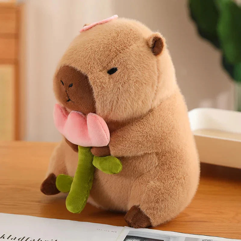 Costume Animal en Peluche Bébé Capybara Déguisement Enfant