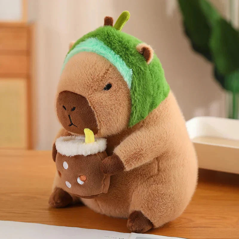Costume Animal en Peluche Bébé Capybara Déguisement Enfant
