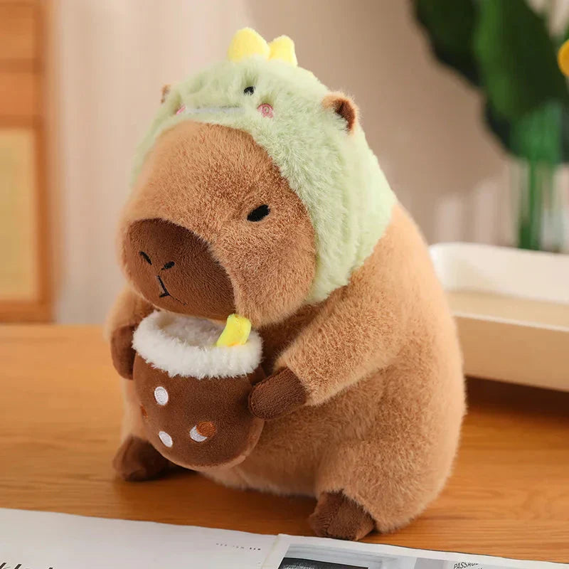 Costume Animal en Peluche Bébé Capybara Déguisement Enfant