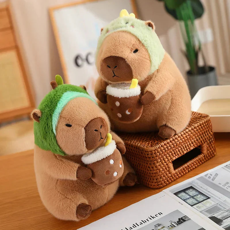 Costume Animal en Peluche Bébé Capybara Déguisement Enfant