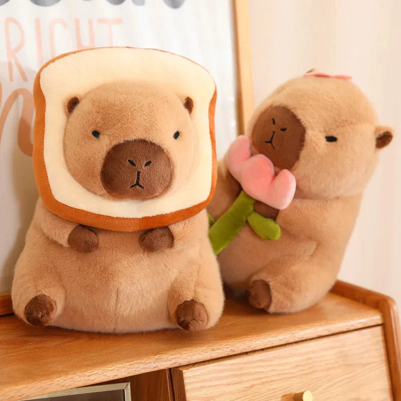 Costume Animal en Peluche Bébé Capybara Déguisement Enfant