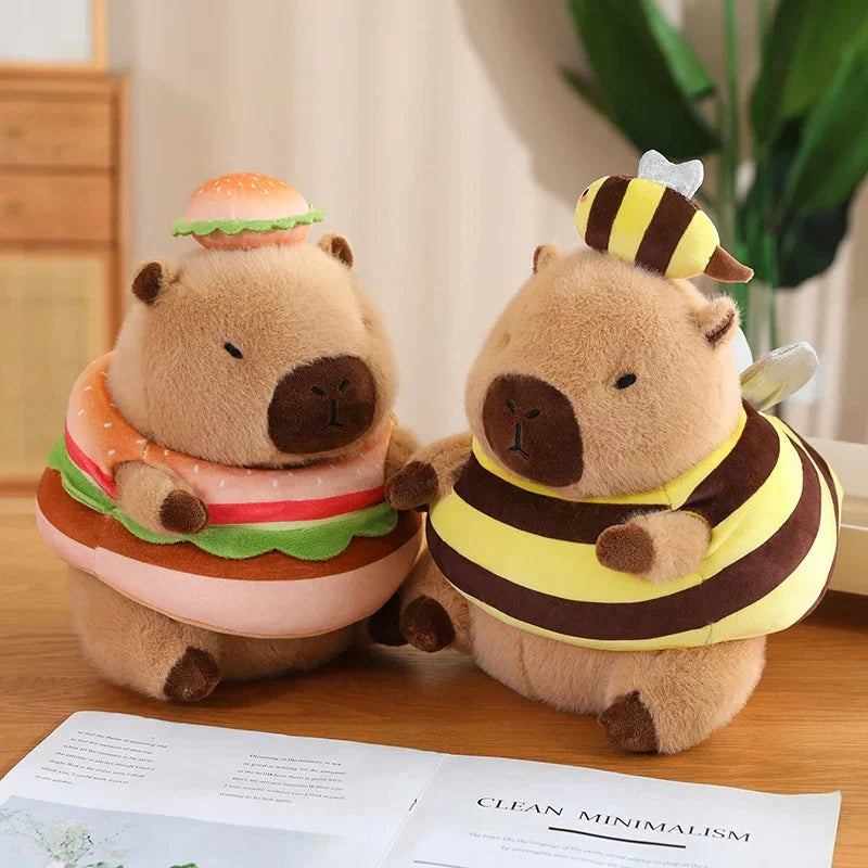 Costume Animal en Peluche Bébé Capybara Déguisement Enfant