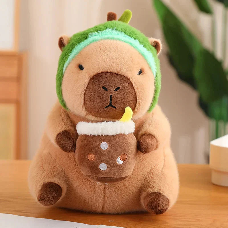 Costume Animal en Peluche Bébé Capybara Déguisement Enfant