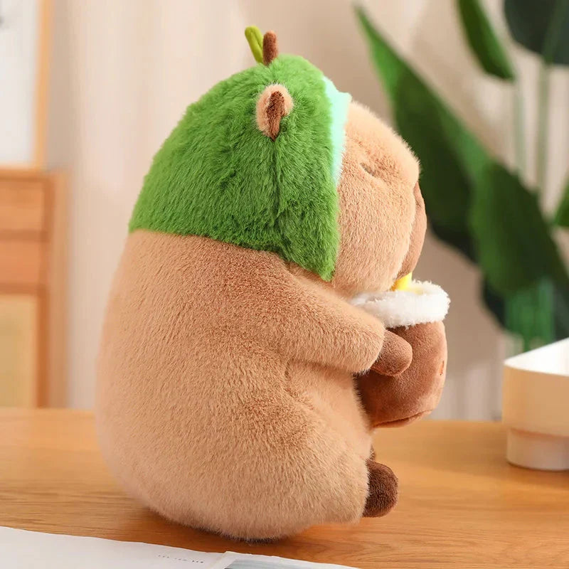 Costume Animal en Peluche Bébé Capybara Déguisement Enfant
