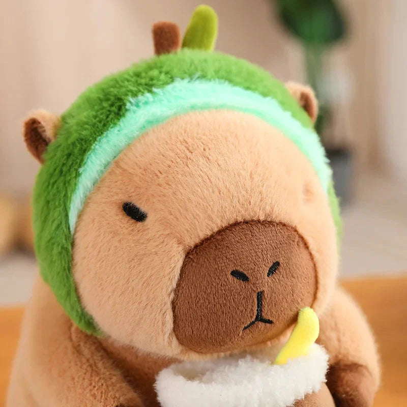 Costume Animal en Peluche Bébé Capybara Déguisement Enfant
