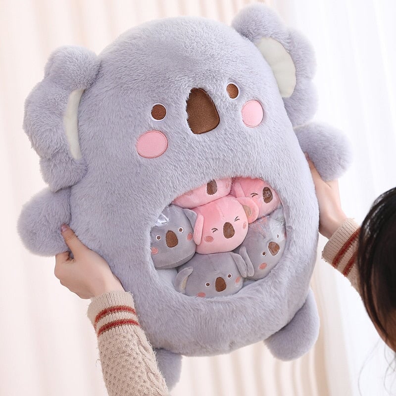Peluches Koala Dino Lapin Panda pour Enfants