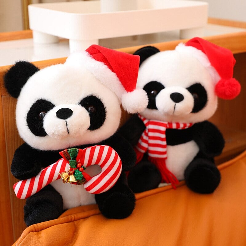 Peluche Panda Noël pour enfants et adultes