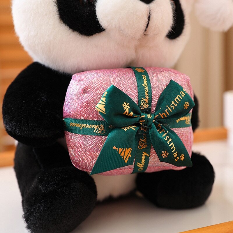 Peluche Panda Noël pour enfants et adultes