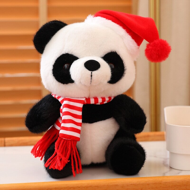 Peluche Panda Noël pour enfants et adultes