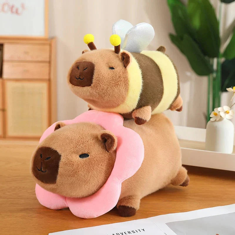 Figurine en peluche capybara pour enfants et collectionneurs