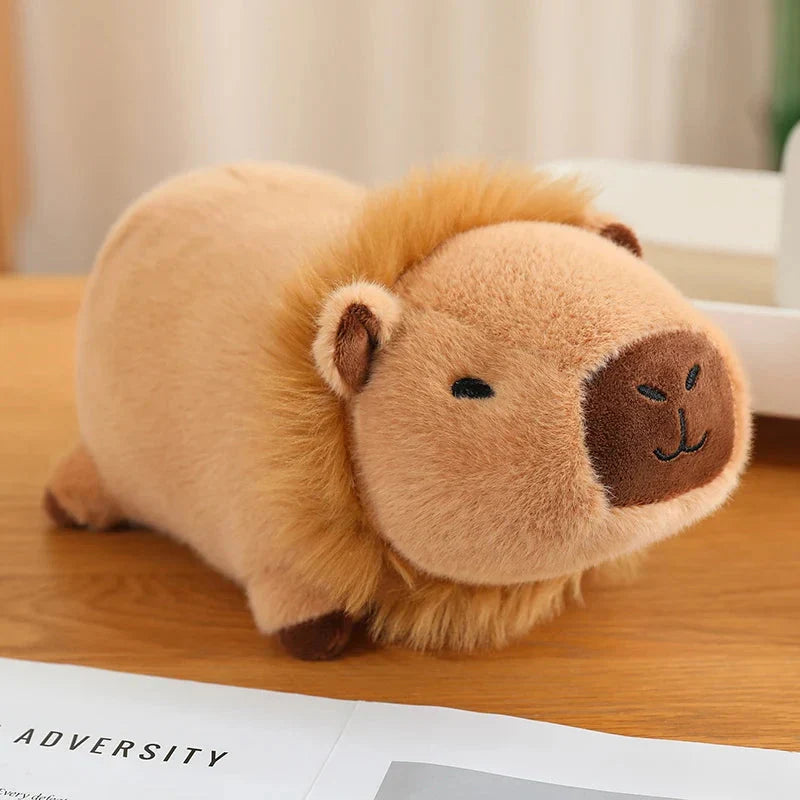 Figurine en peluche capybara pour enfants et collectionneurs