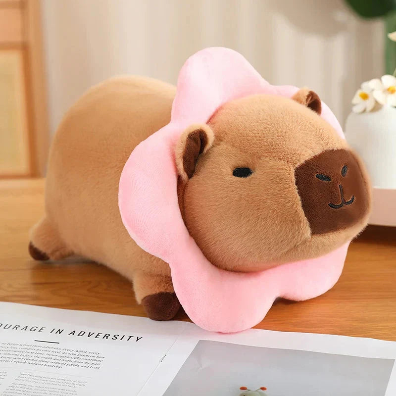Figurine en peluche capybara pour enfants et collectionneurs