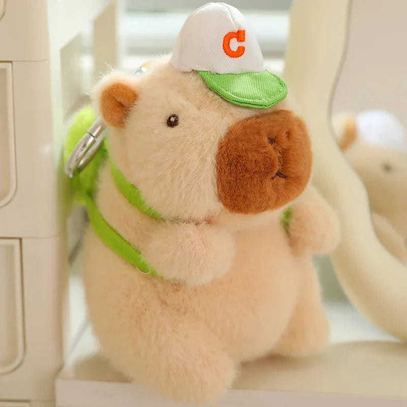 Peluche capybara sportive pour enfants