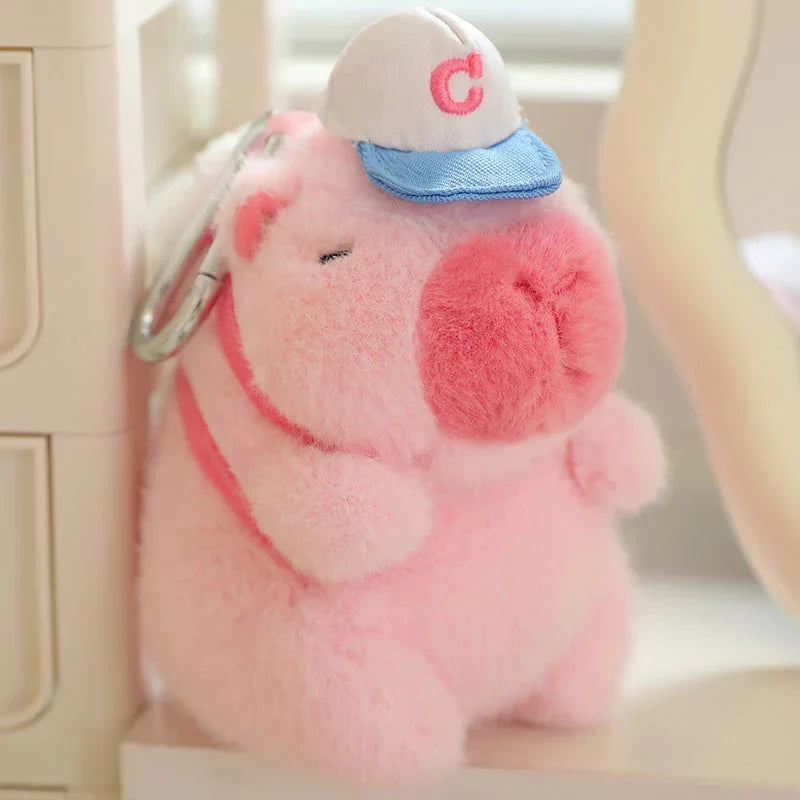 Peluche capybara sportive pour enfants