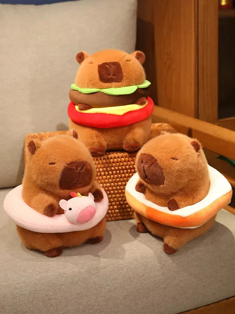 Jouet Peluche Capybara Figurine Animale Flottante Enfant