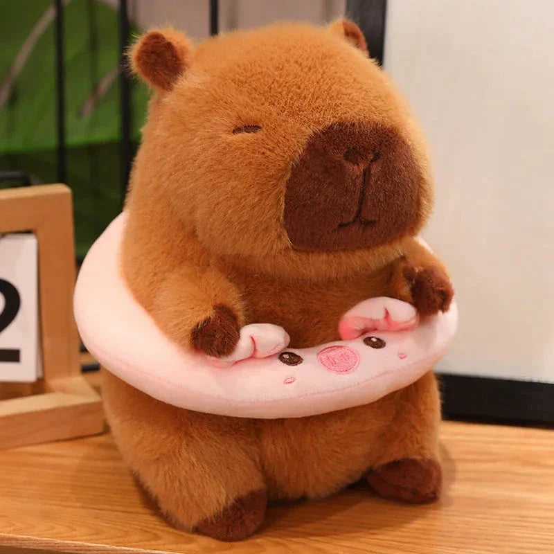 Jouet Peluche Capybara Figurine Animale Flottante Enfant