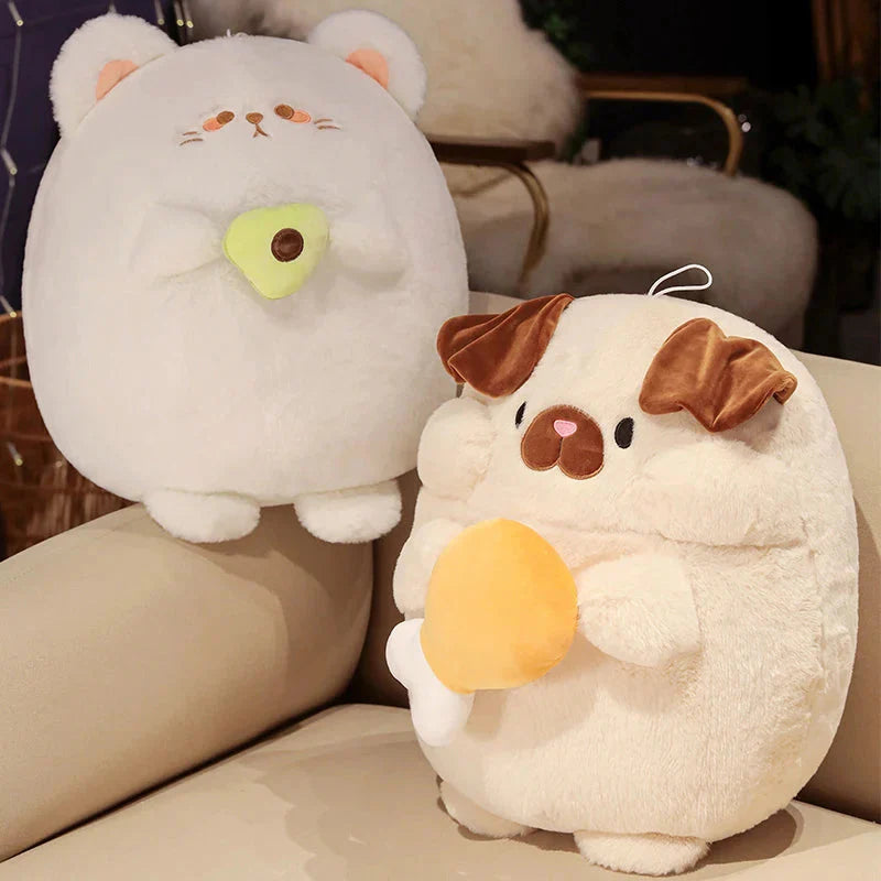 Peluches chien chat animaux en peluche pour enfants et animaux