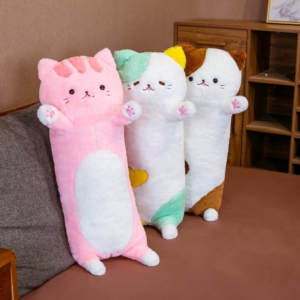 Peluche Chat Neko Amis en peluche pour enfants et adultes