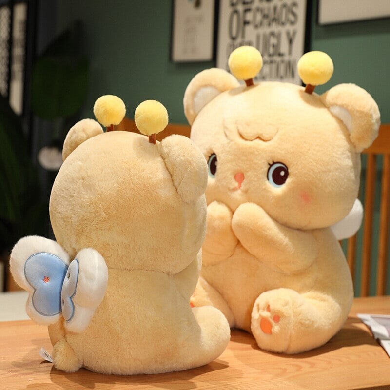 Ours en peluche Gem l'ours Bumble Bee doux et mignon