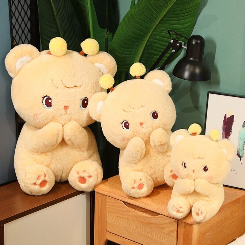 Ours en peluche Gem l'ours Bumble Bee doux et mignon