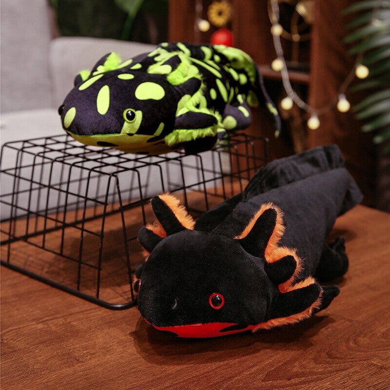 Axolotl en Peluche Réaliste pour Enfants et Collectionneurs