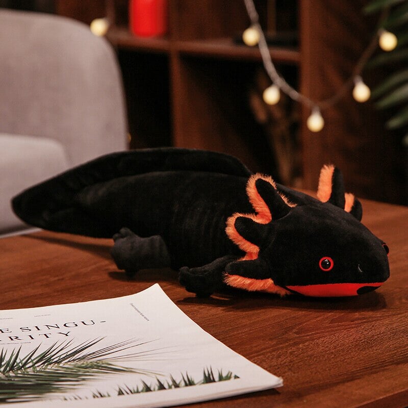 Axolotl en Peluche Réaliste pour Enfants et Collectionneurs