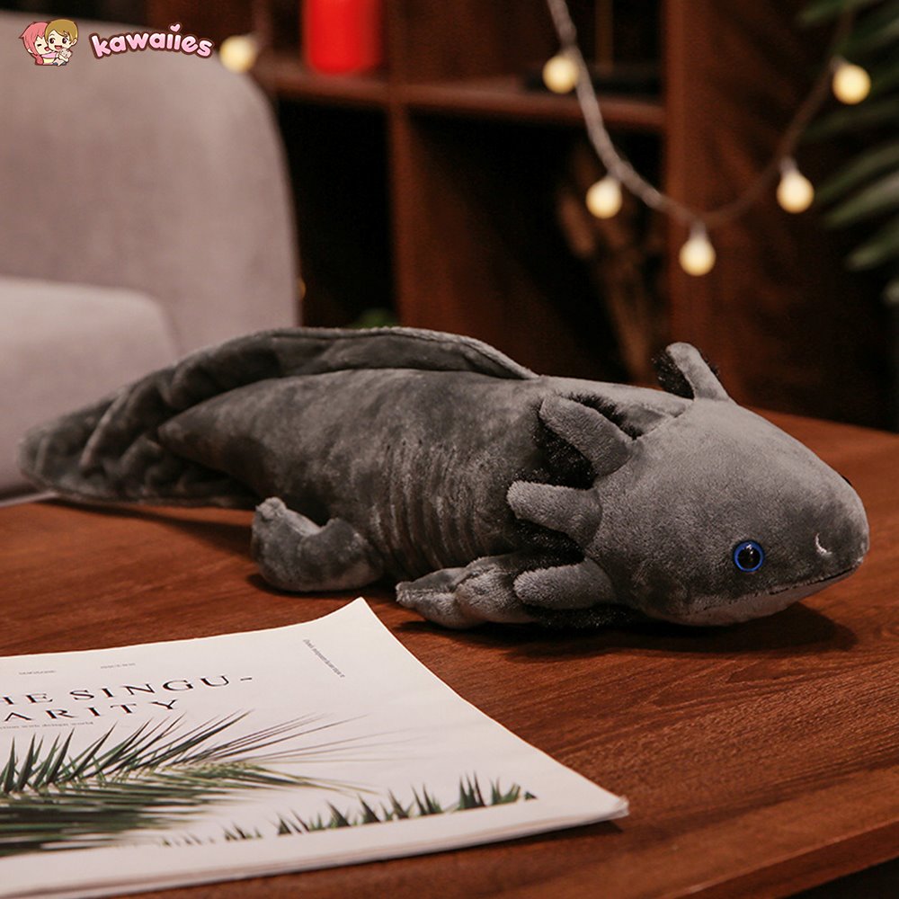 Axolotl en Peluche Réaliste pour Enfants et Collectionneurs