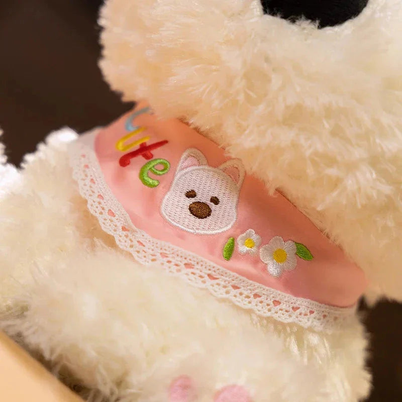 Chien West Highland Terrier peluche pour enfants et adultes