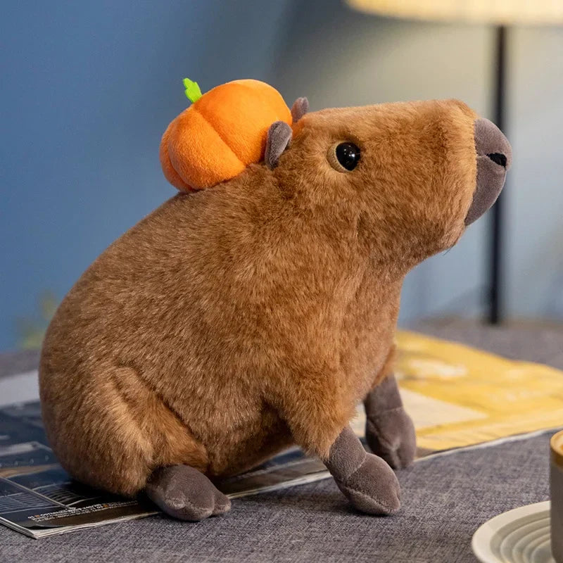 Peluche capybara pour enfants et collectionneurs