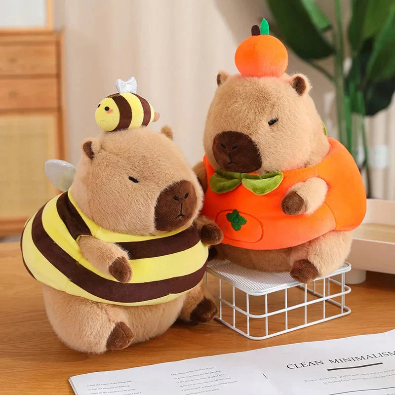 Costume Animal en Peluche Bébé Capybara Déguisement Enfant