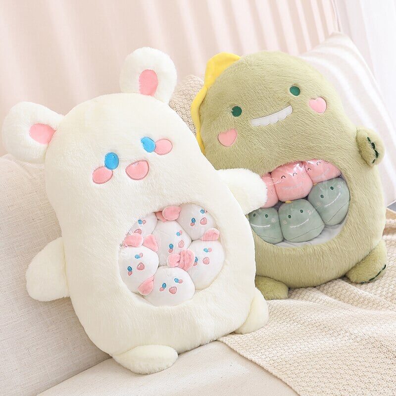 Peluches Koala Dino Lapin Panda pour Enfants