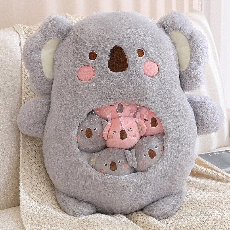 Peluches Koala Dino Lapin Panda pour Enfants