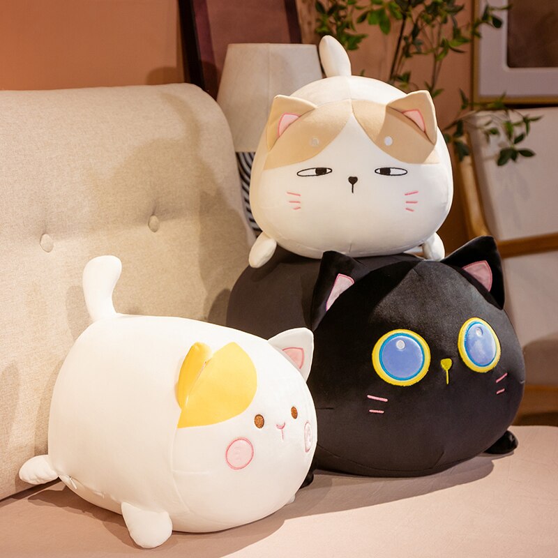 Peluche Chat Tabby Épais pour Enfants et Collectionneurs