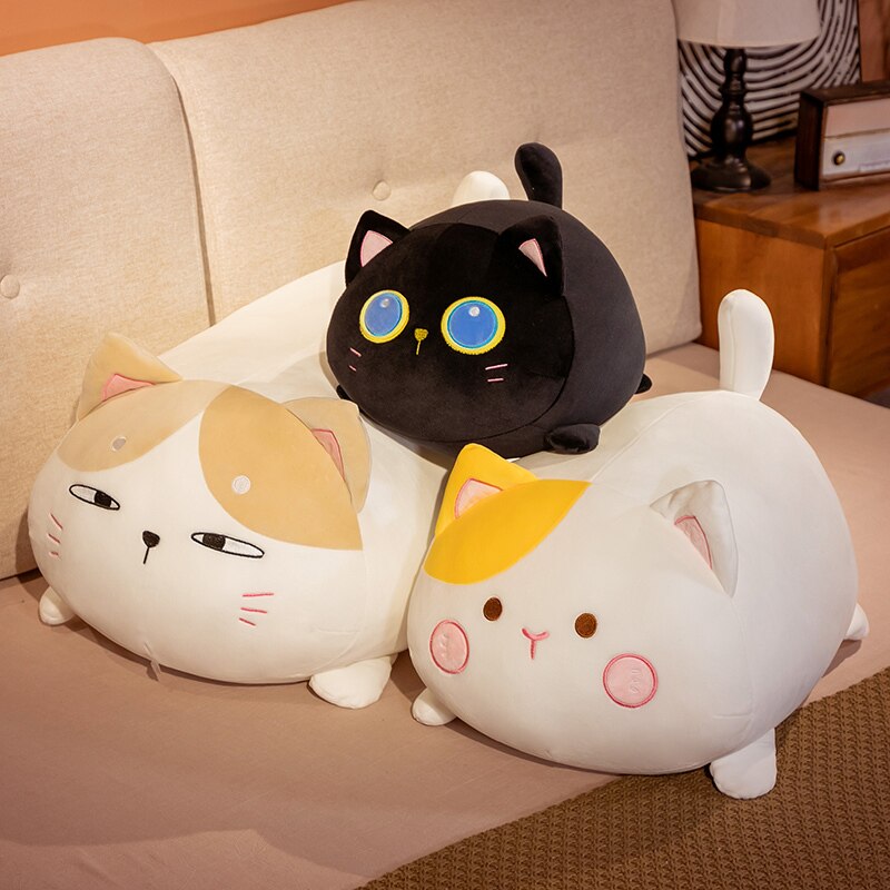 Peluche Chat Tabby Épais pour Enfants et Collectionneurs