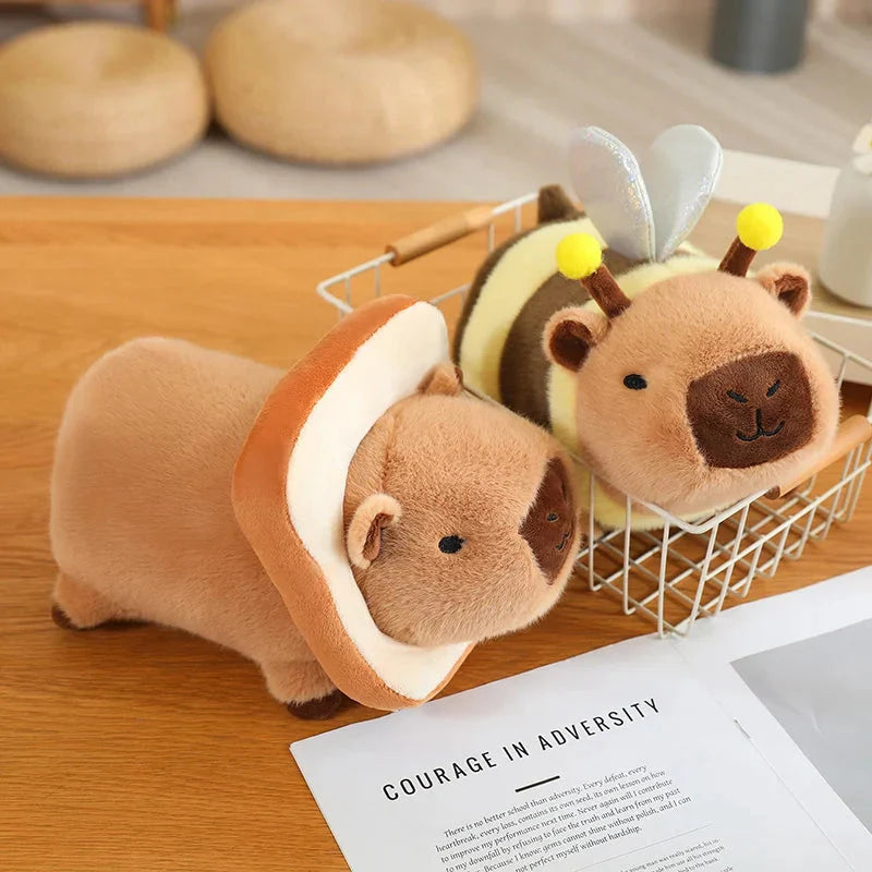 Figurine en peluche capybara pour enfants et collectionneurs