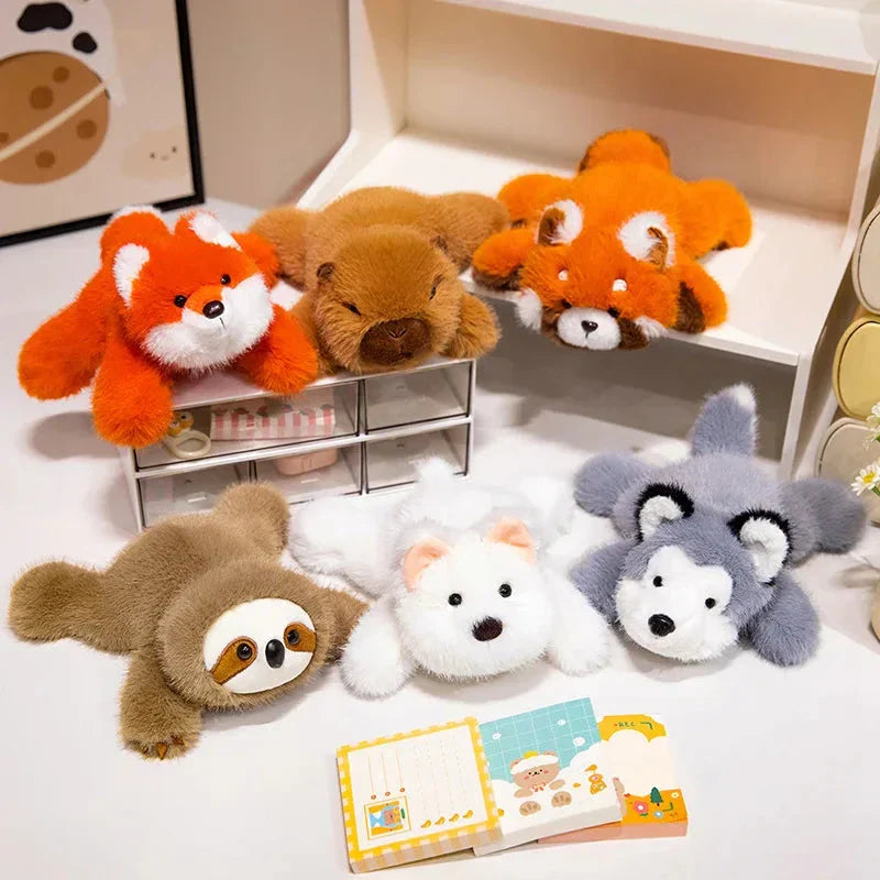 Peluches animaux pour décoration chambre enfant