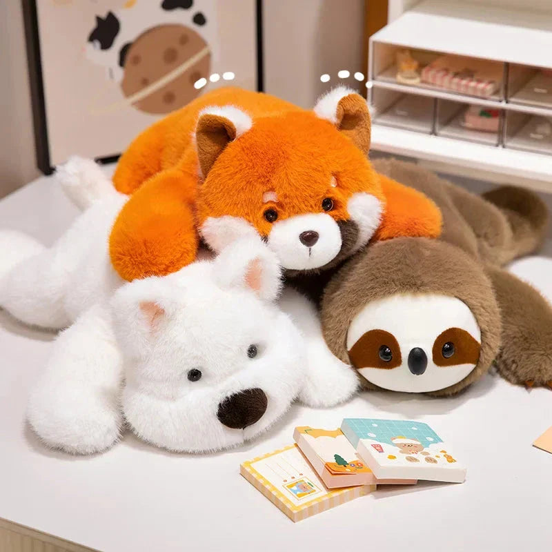 Peluches animaux pour décoration chambre enfant