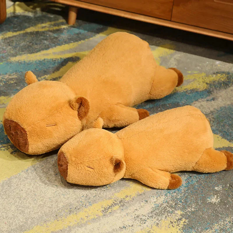 Peluches Capybara moelleuses pour enfants