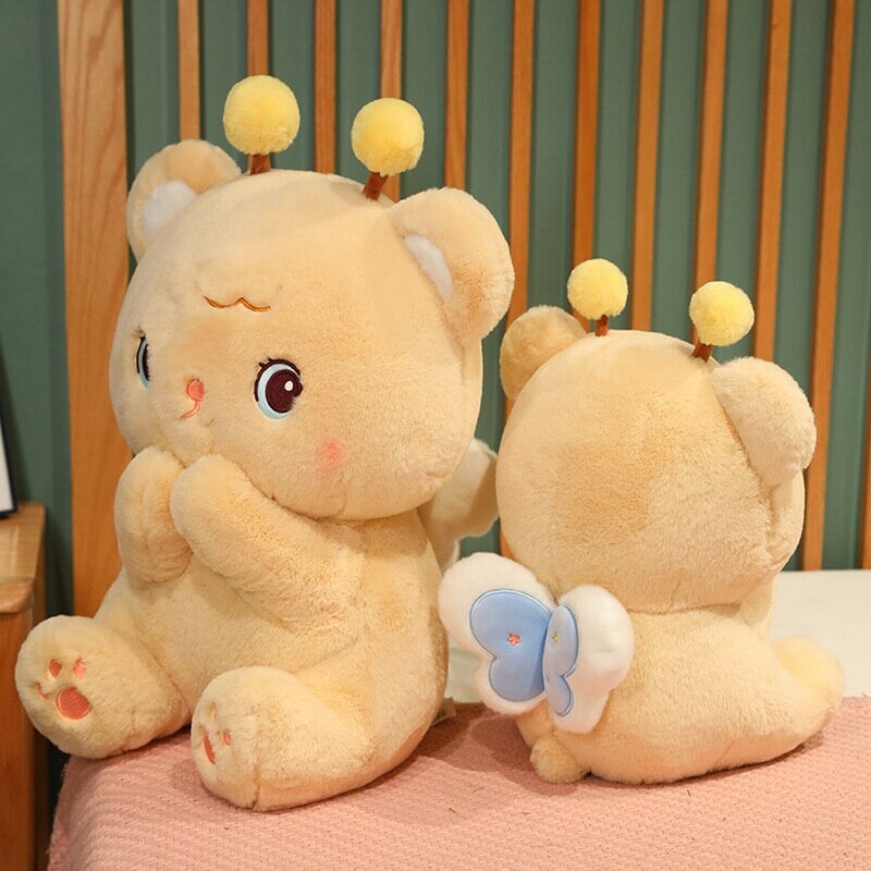 Ours en peluche Gem l'ours Bumble Bee doux et mignon