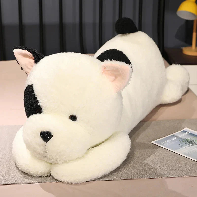 Chien en Peluche Géant à Pois Doux