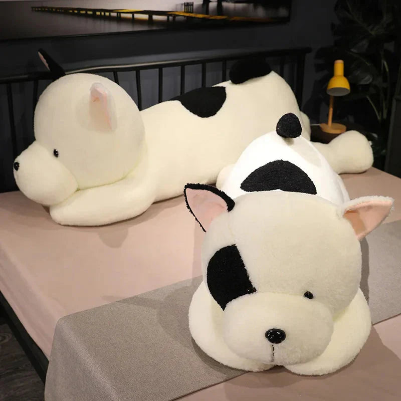 Chien en Peluche Géant à Pois Doux