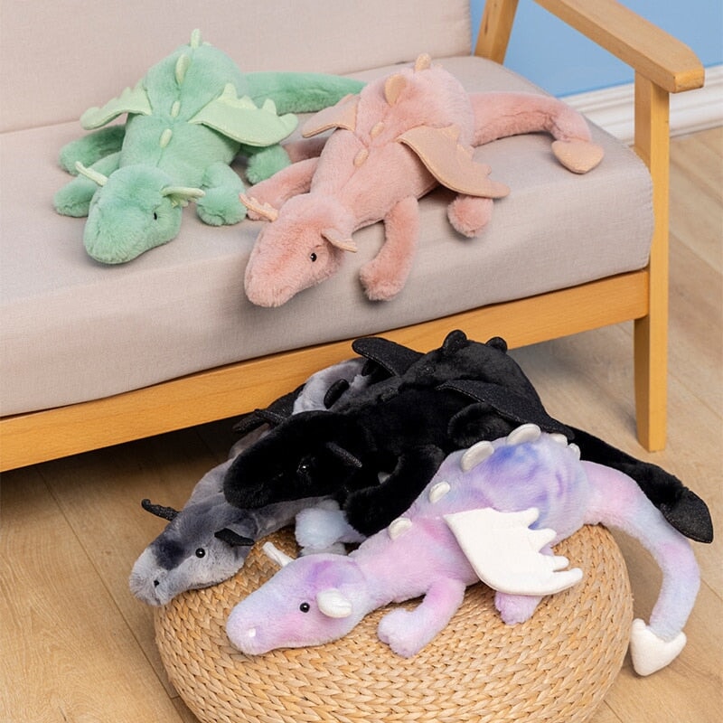 Peluches Dragon Figurines en Peluche pour Enfants et Collectionneurs