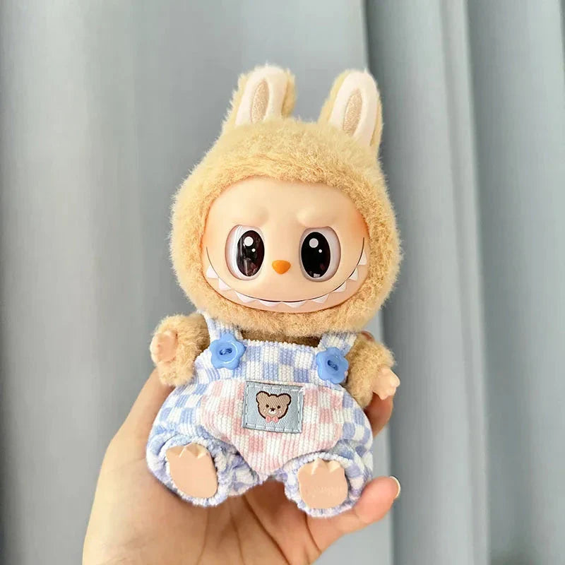 Salopette d'été enfant – Salopette faite main motif ours à carreaux et accessoires