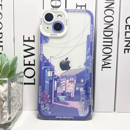 Coque iPhone – Étui esthétique japonais Kyoto, design élégant et durable