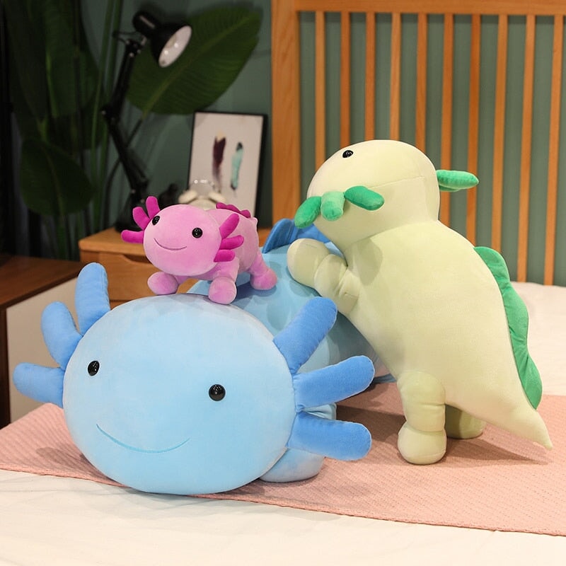 Peluche Axolotl Salamandre pour enfants et collectionneurs