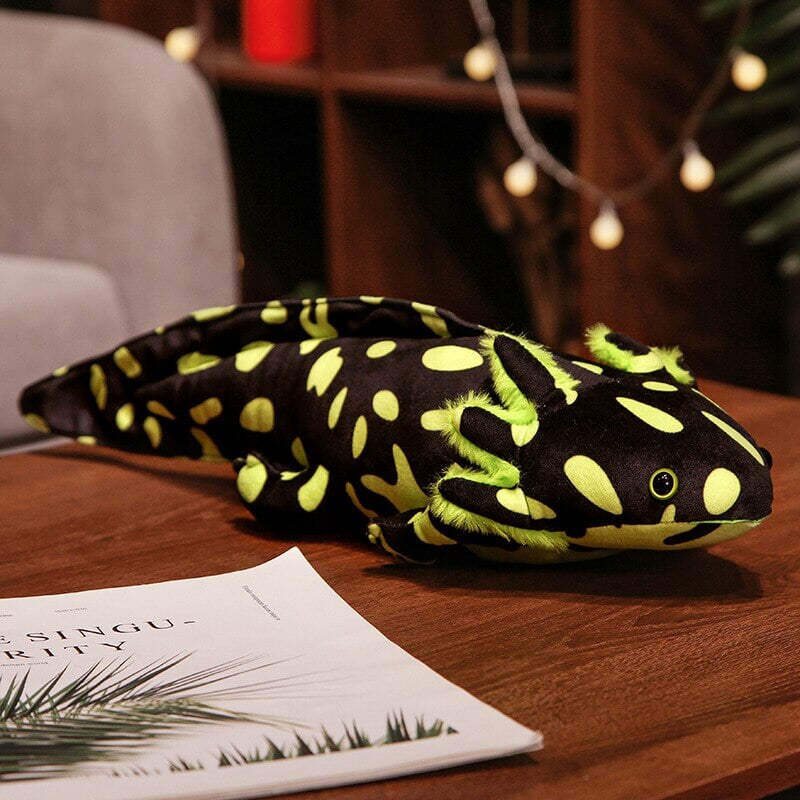 Axolotl en Peluche Réaliste pour Enfants et Collectionneurs