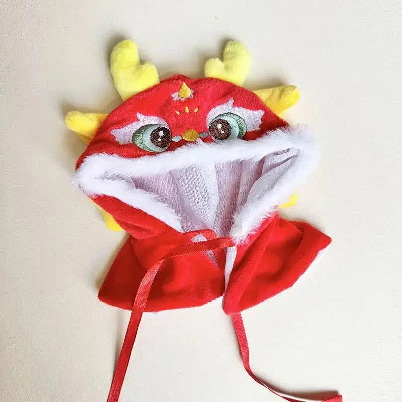Plushie Dragon Rouge Kawaii – Peluche Dragon Chinois Douce et Mignonne